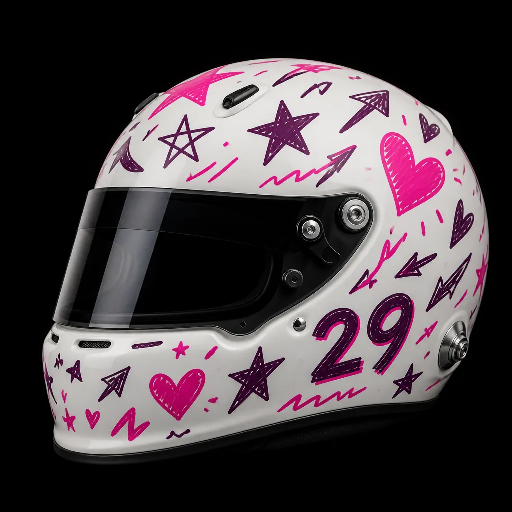 Doodle helmet, 2024