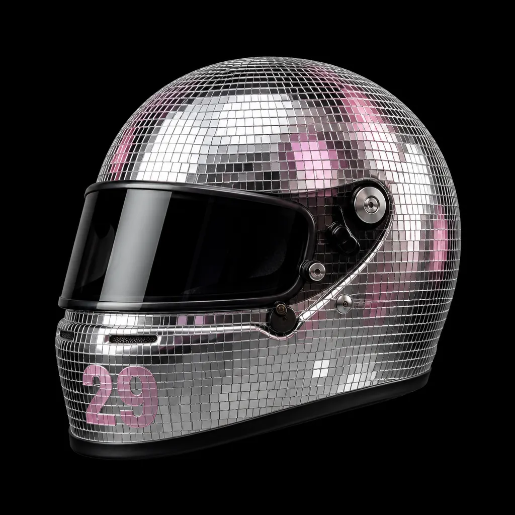 Mirrorball helmet, 2026