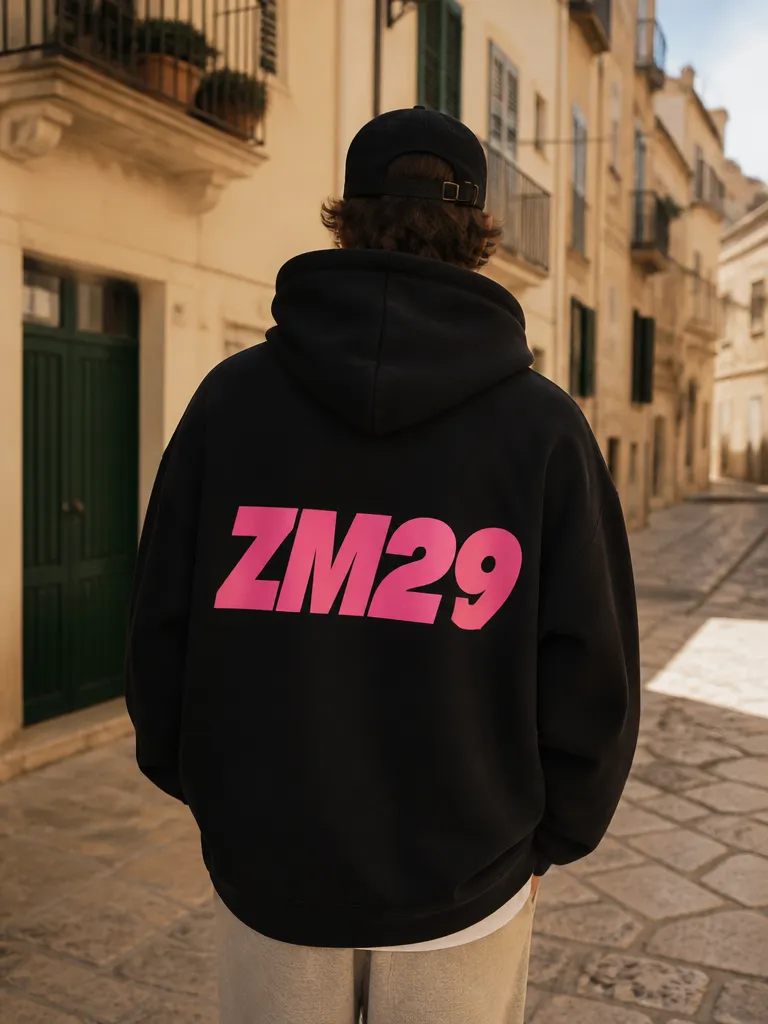 The race winner collection hoodie, worn