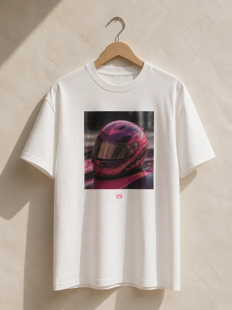 The helmet tee